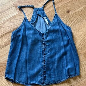 Lovestitch Denim Blue Camisole Top